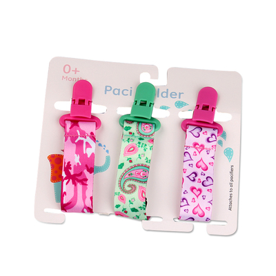 3 Pcs/Set Baby Pacifier Clips Pacifier Chain Dummy Clip Nipp