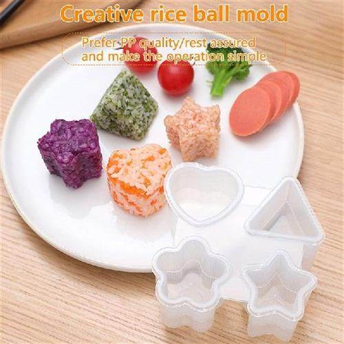 Multiape Rice Ball Kit DIY Sui Mold Rice Ball Maker