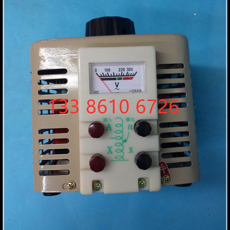 接触式调压器 变压器 稳压器 TDGC2-0.5K 单相调压器 TDGC2-500W