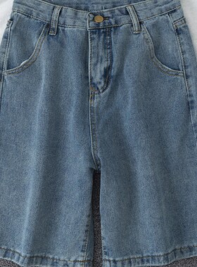 极速Fitaylor 2022 New Summer Women High Waist Blue Wide Leg