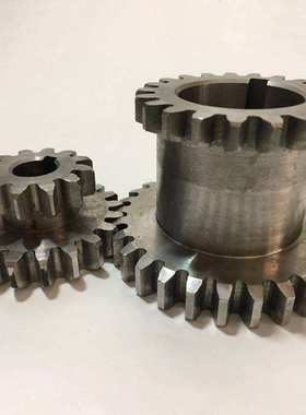 2PcsSet Cj0618 Teeth T29Xt21 T20Xt12 Dual Dears Metal Lathe