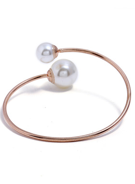 好看凯配饰日韩流行时尚铜手饰赠品新款个性简约珍珠手镯