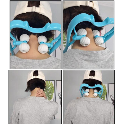 Neck Massageador Massagem Relieve Hand Roller Neck Massager