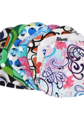 Comfortable Women Hygiene Sanitary Pad Reusable Bamboo Charo