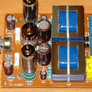 12AT7-12AX7或6N2推6AQ5真空管单端甲类小胆机 发烧级胆机功放板