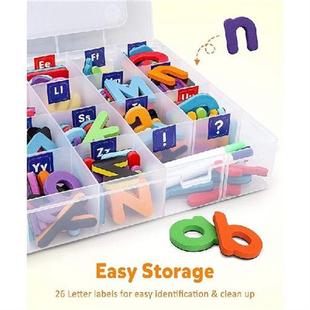 Hot 244 Pcs Magnetic Letters Numbers Set, Uppercase