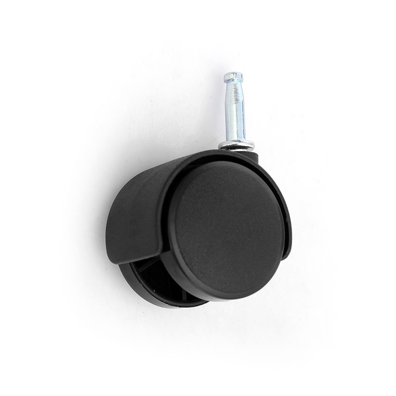 2寸插杆带刹万向轮/儿童床轮/家具脚轮/婴儿床轮子推移滑轮轱辘