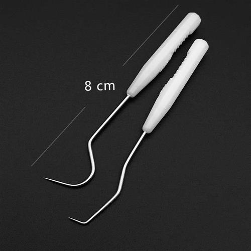 扣牙神器牙签发射器剔牙专用工具掏牙缝清理剔牙齿勾牙线超细防塞