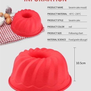 Inch Bakeware Silicone Mousse Mold ape Cake Gear