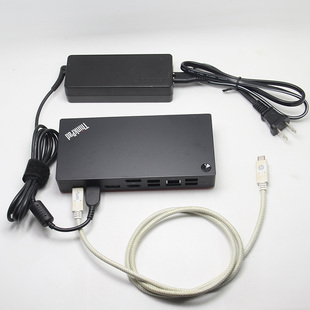全功能USB-C gen2 10G扩展坞Thinkpad Mac通用雷电3/4 4k 60hz PD