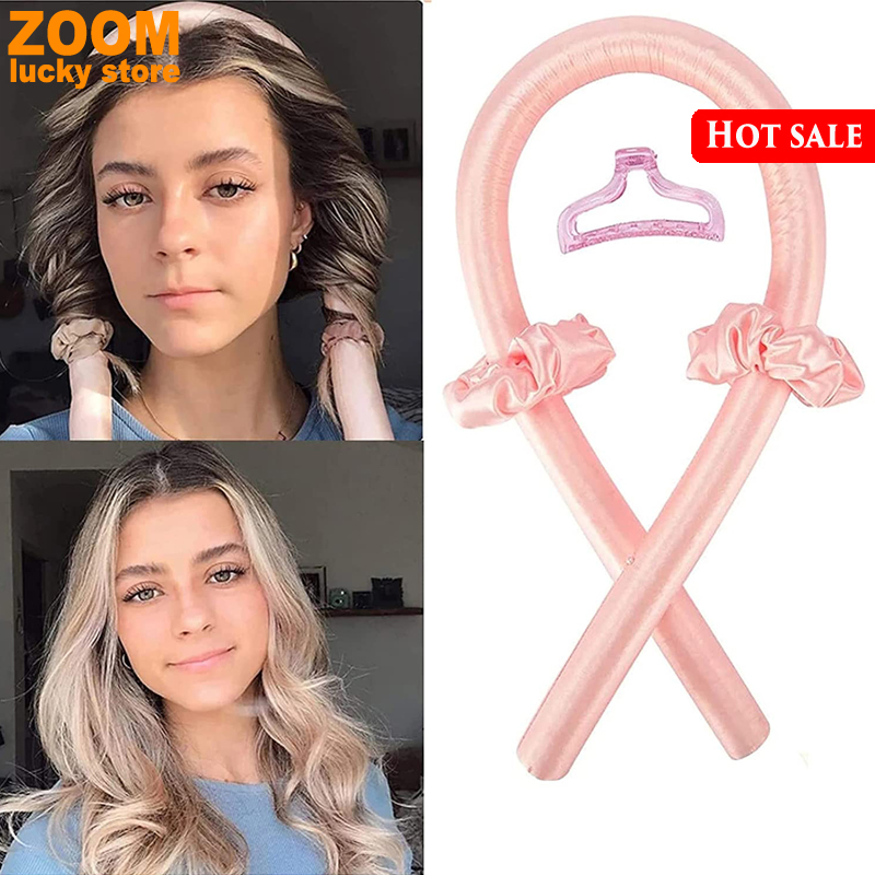 Heatless Curling Rod Headband Hair curler Hairpin Hair stick