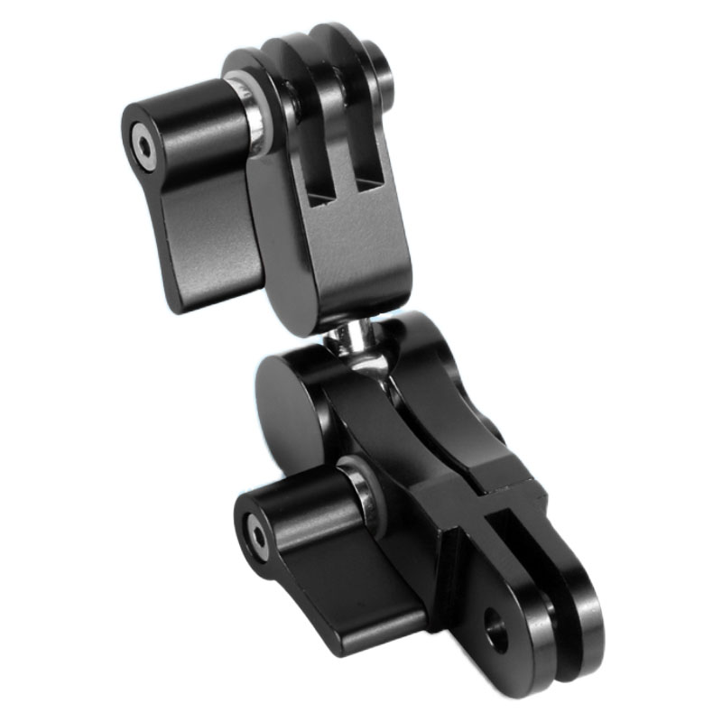 运动相机金属调节臂球形万向连接头转接延长杆旋转支架gopro配件