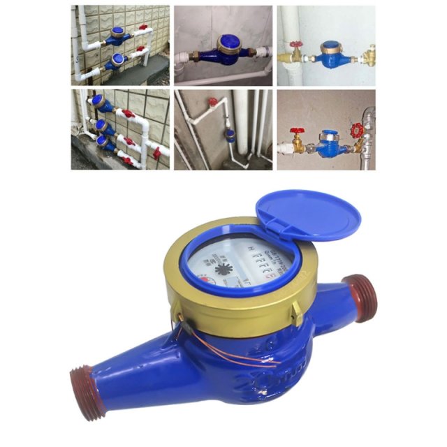 极速Water Meter Water Flow Meter 20mm Cold Water Meter Compa