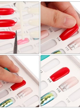 120/216 nail art display book Nail tips color display book
