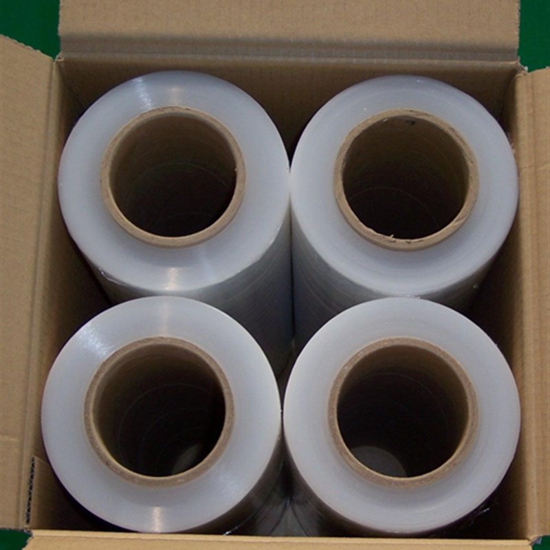PE缠绕膜拉伸膜 净重4公斤 宽50cm缠绕膜 包装膜 托盘打包膜包邮