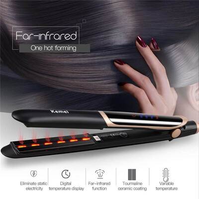 New 2in1 ProfessionalQuality Flat iron hair Straightener