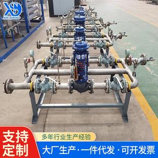 供应气体调压阀组 管道减压装置 自力式调压阀组 单双路调压阀