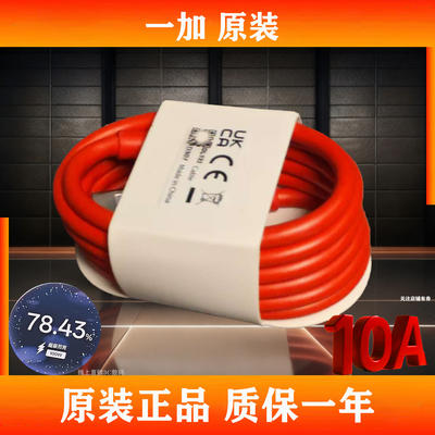 原装一加10A大电流超级闪充线