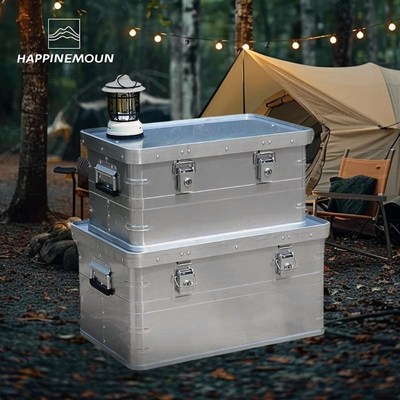 喜山铝合金箱f速度与激情款金属箱户外露营收纳箱山之客车载储物