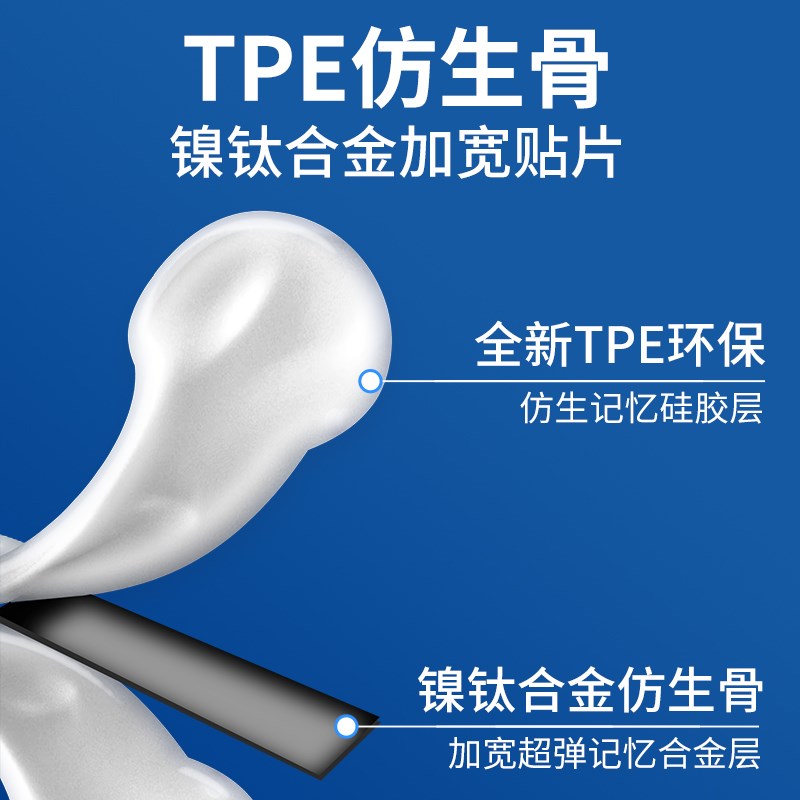 德国钛合金弹片甲沟嵌甲矫正器正甲贴脚趾指甲往S肉里长专用神器