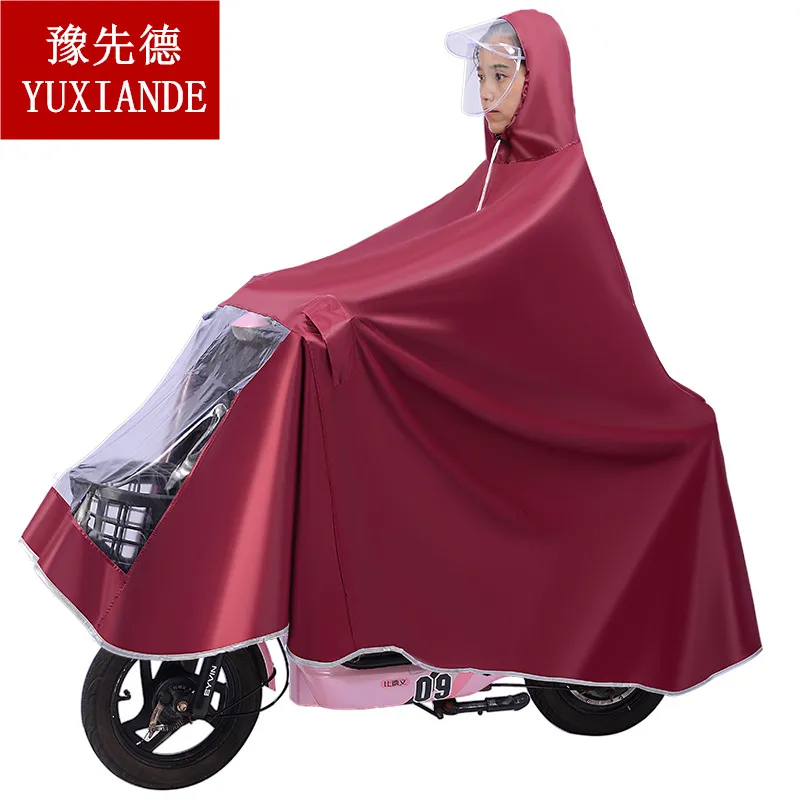 雨衣电动车雨衣全身一体式摩托车雨衣加厚防暴雨衣电动自行车雨衣