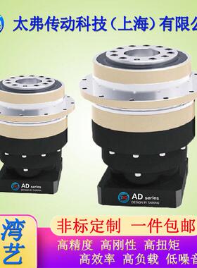减速机高精密AD110系列盘式行星减速器配伺服步进法兰输出齿轮箱