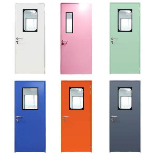 净化钢制门洁净门医院无尘车间密闭防火门厂房单开双开钢质门