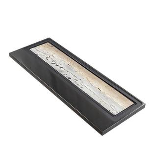 天然乌金石茶盘整块家用中式客厅轻奢现代奢石茶海送礼大茶台石盘