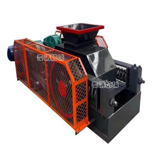 液压对辊制砂机建筑石料煤矸石破碎机河卵石石英砂对辊破碎机