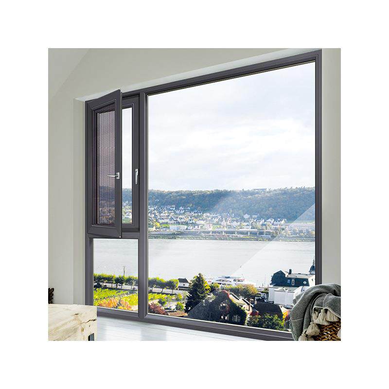 佛山厂家系统窗小区封窗断桥铝门窗隔音平开窗封阳台定制窗