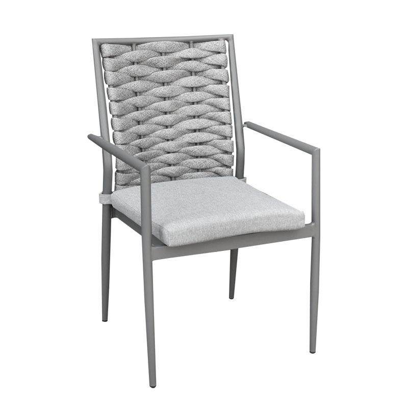 北欧户外铝合金靠背编绳椅子庭院露台花园酒店民宿藤编设计师椅,商业/办公家具,商用藤编家具,淘宝优惠券,粉丝福利购,淘宝优惠卷