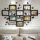 照片墙相框组合相片墙客厅挂墙网红房间墙上背景装 饰品免打孔