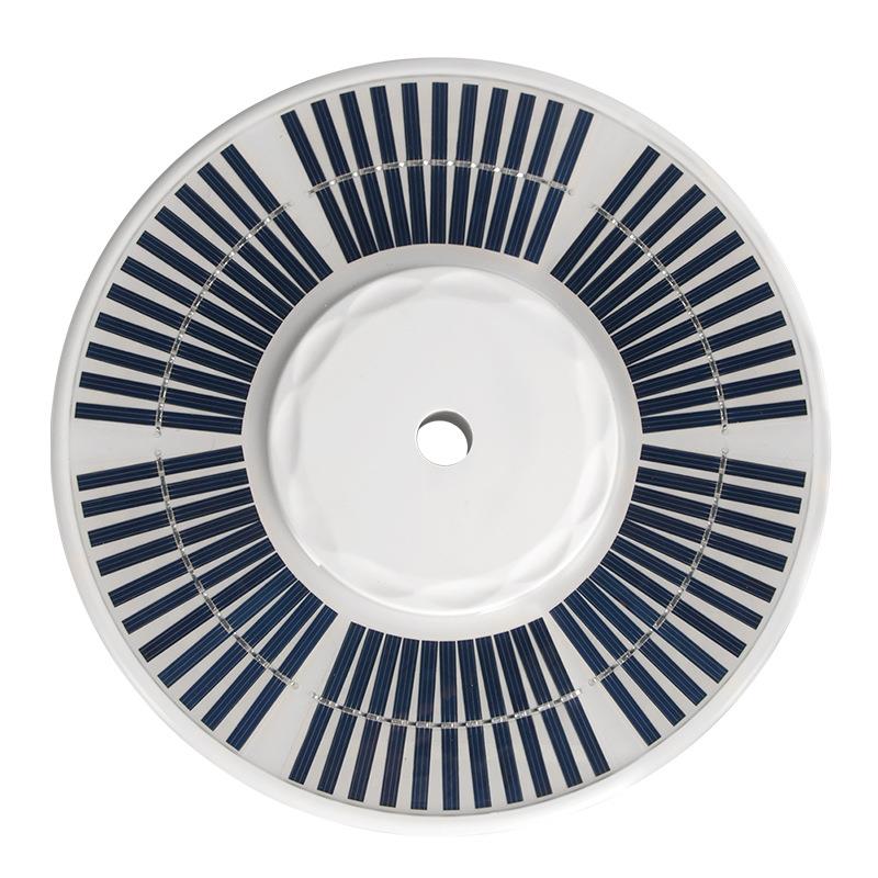 128led太阳旗杆灯旗帜灯院灯升级款太营阳能帐庭篷灯国旗能灯野灯