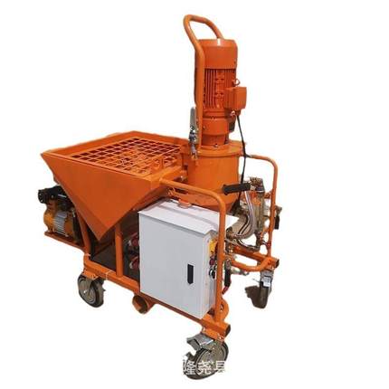 全自动石膏喷涂机9喷浆机水泥粉刷干粉多功能墙面砂浆喷涂机现