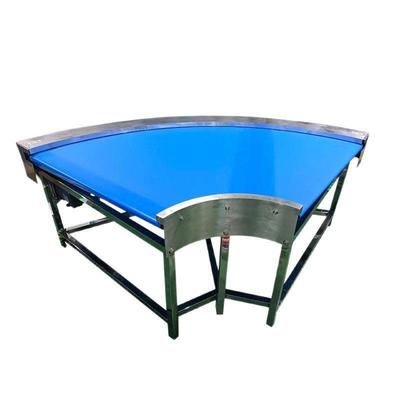 输送机90度转弯机皮带线食品快递分拣自动化小型流水线拐角传送带