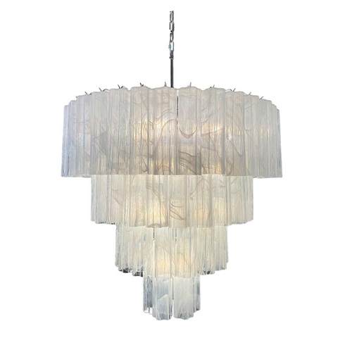 法式Murano轻奢北欧中古客厅穆拉诺玻璃餐厅复古别墅灯具玻璃吊灯