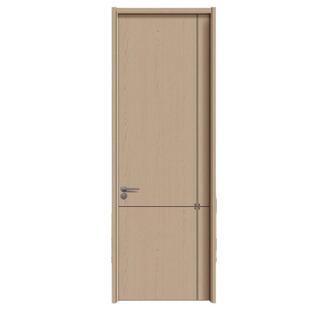 实木卧室门带门套五金出租屋原木色无漆碳晶板家用房间门全套定制