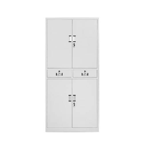 办公室文件柜铁皮柜子收纳书柜凭证柜档案柜资料柜带锁矮柜储物柜