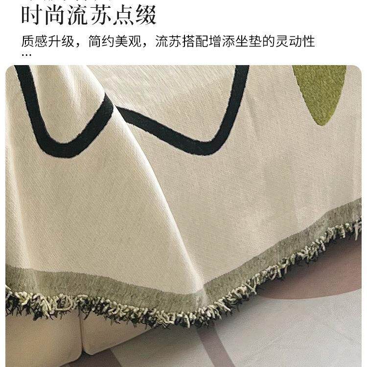 沙发盖布巾北欧风防滑沙发盖毯全盖包万能沙发垫子套罩巾四季通用