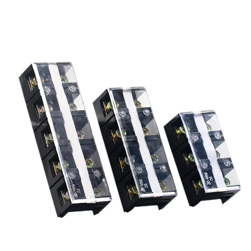 60/2P耐高导电件TC-6温2大电流0铜接线端子大功率排接A线柱