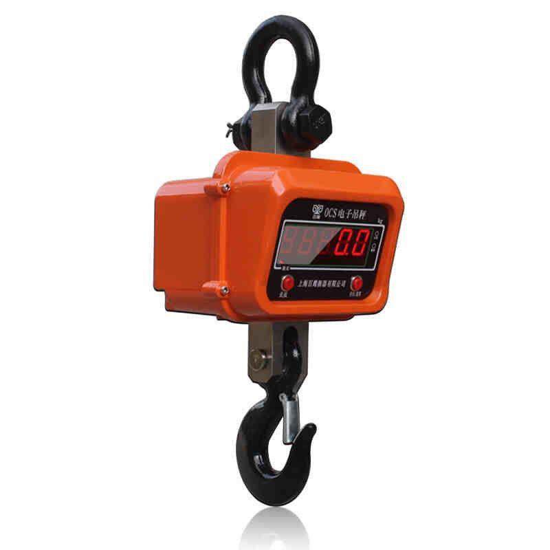 上海电子吊秤1T3T5T10T15T吨电子吊钩秤20T30T50直视电子吊称