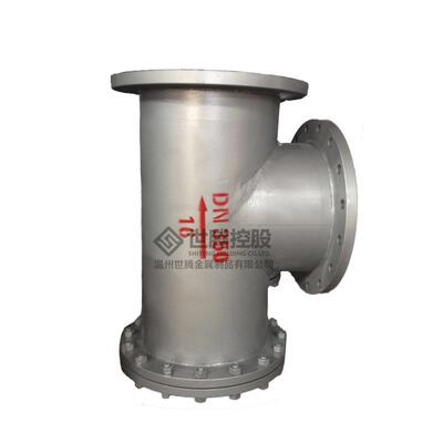 工业管道法兰过滤器DN150WCB蓝氏过滤器SBL-25C篮氏过滤器