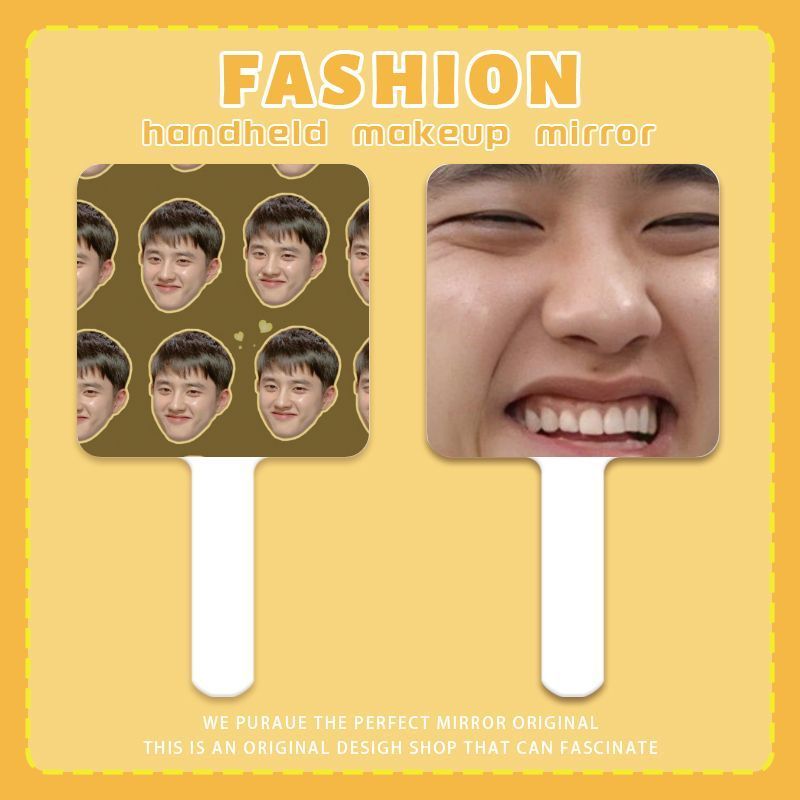 D.O都暻秀高清手持镜子随