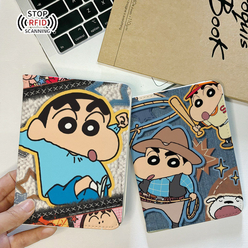 蜡笔小新可爱卡套证件包保护套多