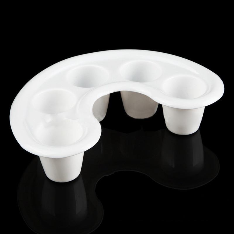 美甲工具五指泡手碗 修甲清洗指甲软化去死皮角质