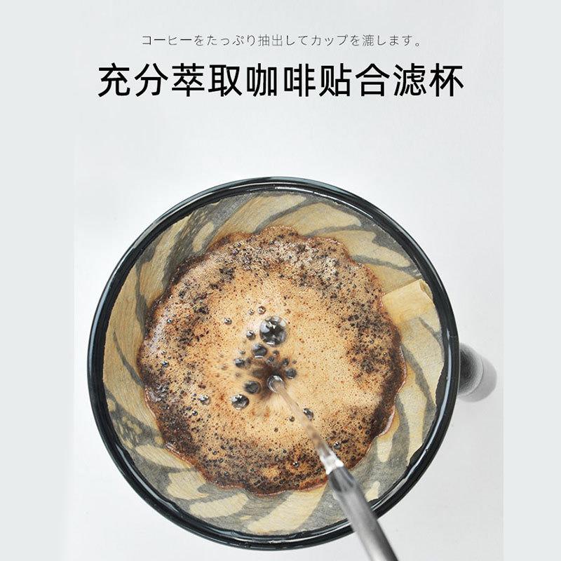 咖啡滤纸v60手冲咖啡美式咖啡机漏斗聪明杯专用一次性V01过滤袋
