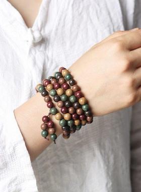 五行合香珠108棵手串男女款天然材古法制作舒肝解郁