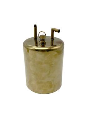 铜油壶双管油壶装汽油用黄色大油罐金银铜饰品熔焊熔化熔焊机配件