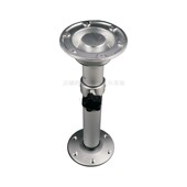 房车升降铝合金桌腿无极s调节高度桌撑游艇升高桌杆商务车改装 桌