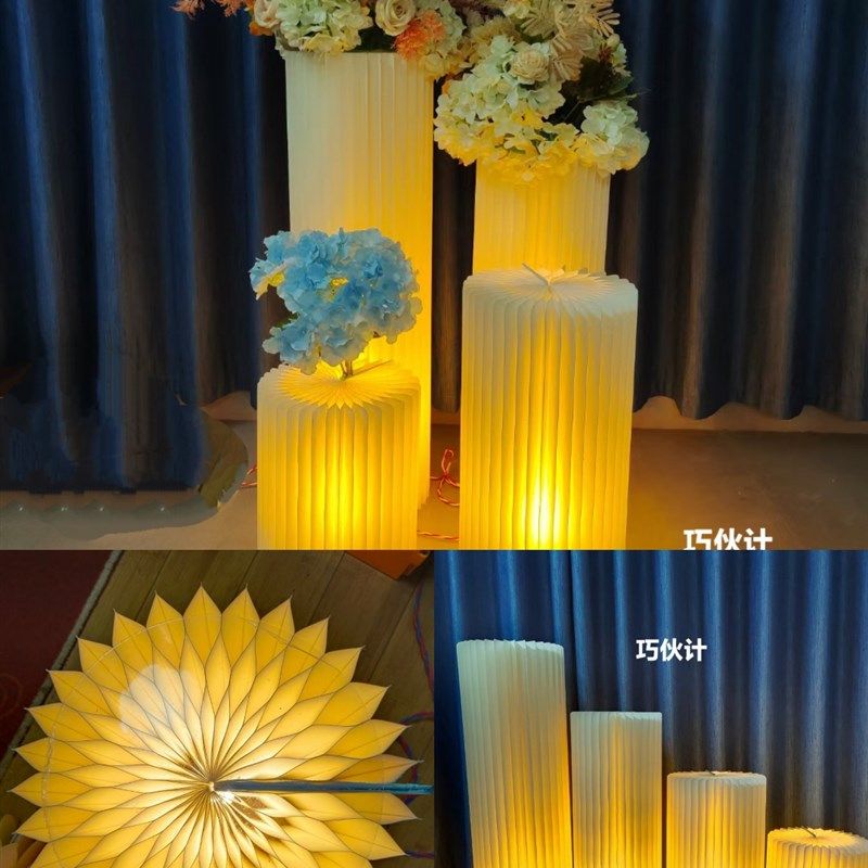 可装灯圆柱 大型活动婚庆道具礼R品台路引小摆件,节庆用品/礼品,路引,淘宝优惠券,粉丝福利购,淘宝优惠卷